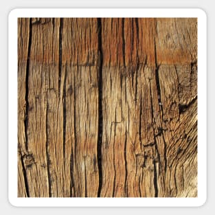 Beautiful  Warm Wood Texture Sticker